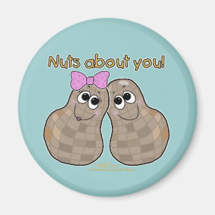 Nuts About You! Magnet