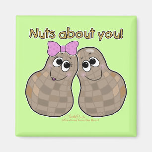 Nuts About You! Magnet