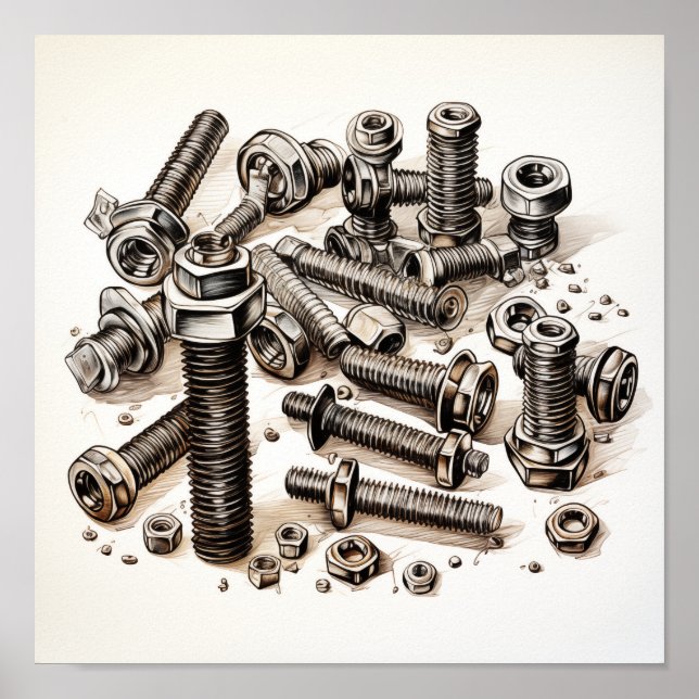 Nuts and Bolts Poster (Front)