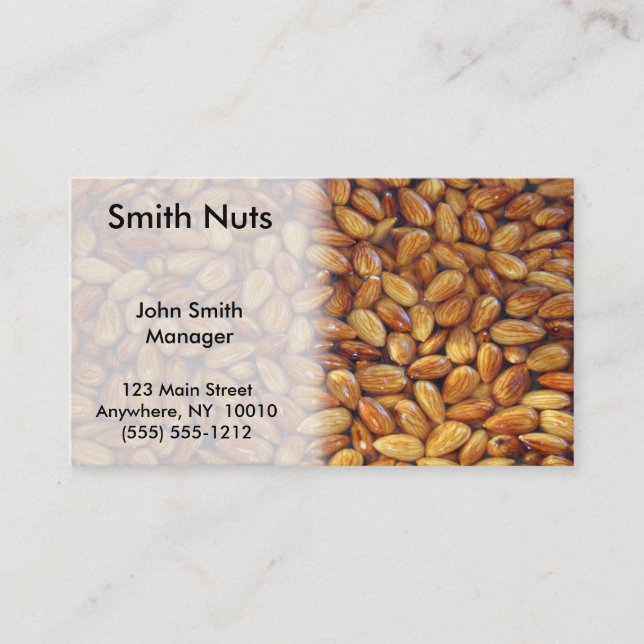 Nuts Business Card (Front)