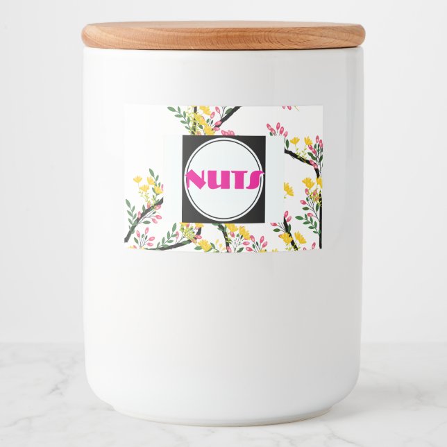 Nuts Food Label (Front)