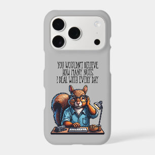 Nuts In The Office - funny workplace squirrel