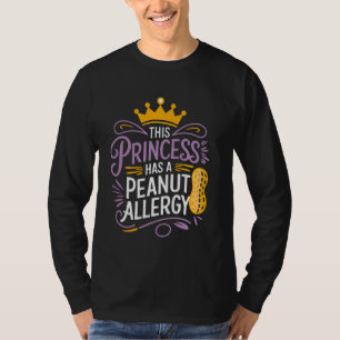 Nuts Peanut Allergy Food Allergy Awareness Month T-Shirt