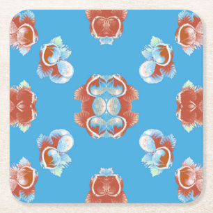 Nuts To You! Square Paper Coaster