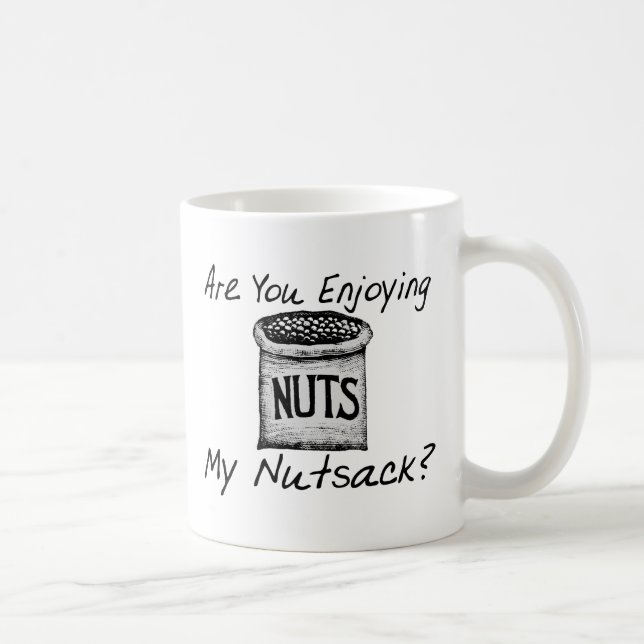 Nutsack Coffee Mug (Right)