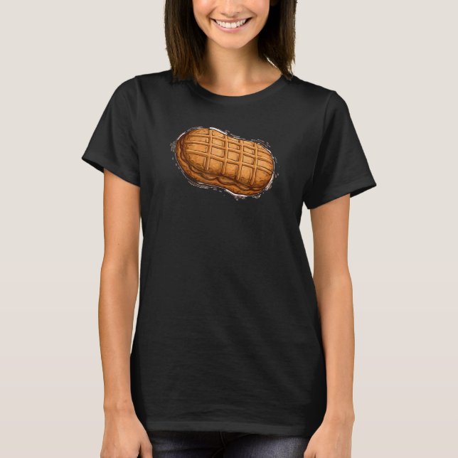 Nutter Butter Cookies Couples Group Party Hallowee T-Shirt (Front)