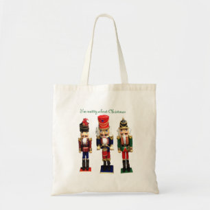 “Nutty about Chrstmas” Nutcracker Tote Bag
