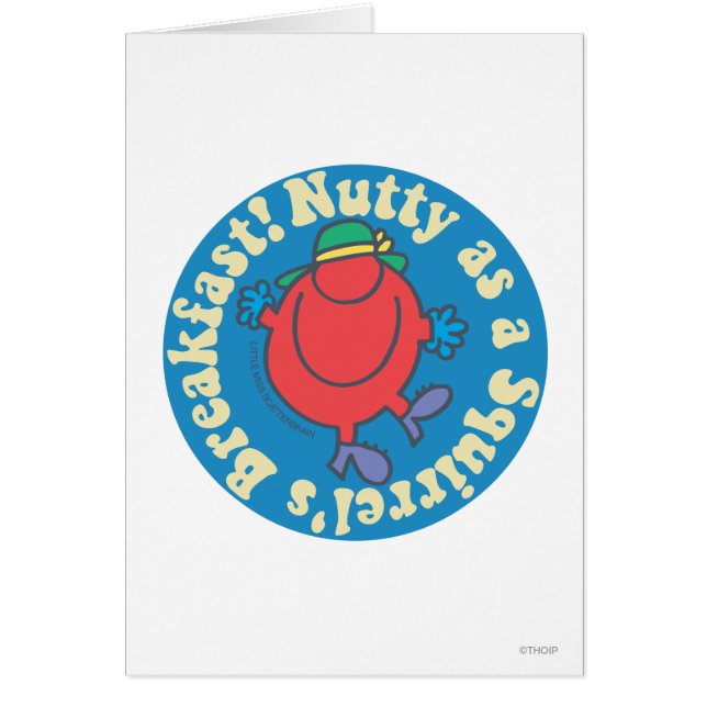 Nutty as a Squirrel's Breakfast! (Front)