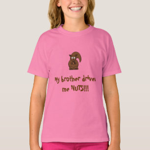 Nutty Brother Girl's Tee