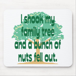 Nutty Family Mouse Pad