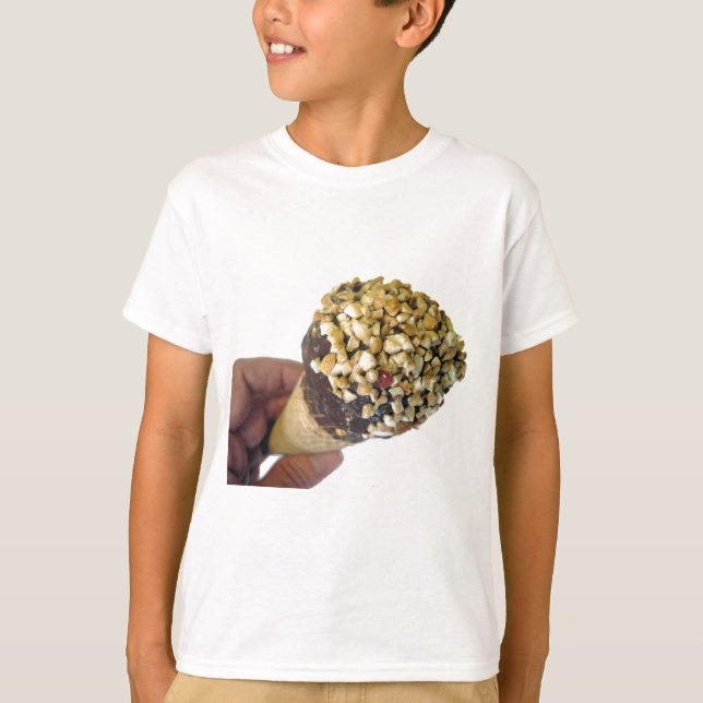 Nutty Ice Cream Cone T-Shirt (Front)