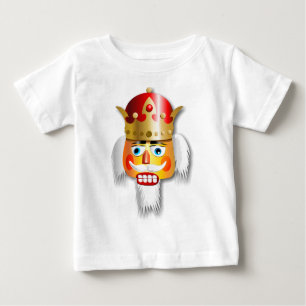 Nutty Nutcracker King Cartoon Baby T-Shirt