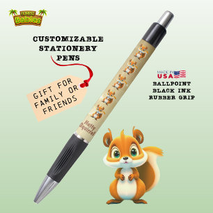 Nutty Squirrel Cute Wildlife Animal Character 🐿
