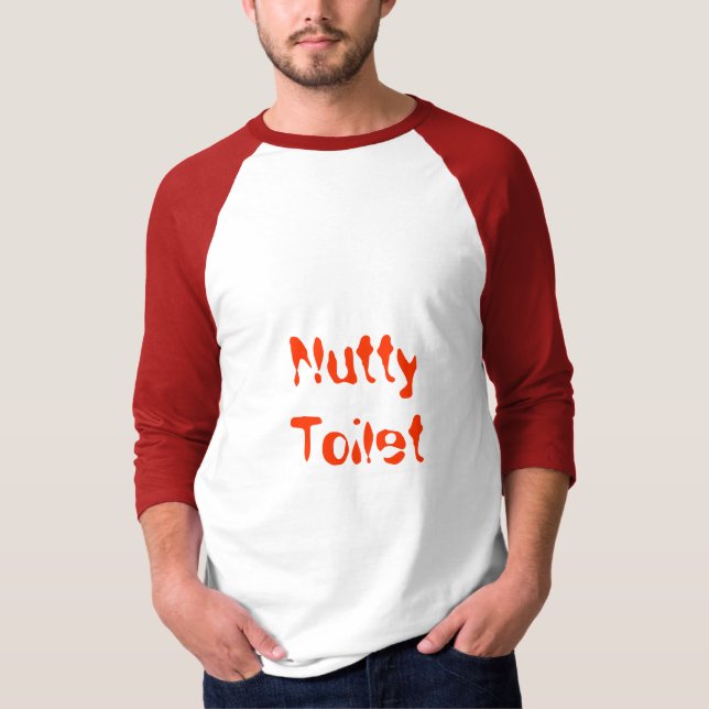 Nutty Toilet  T-Shirt (Front)