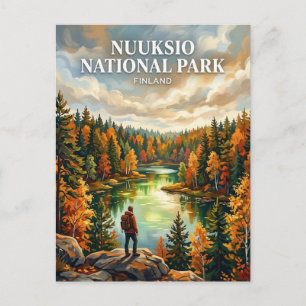 Nuuksio National Park Finland Postcard