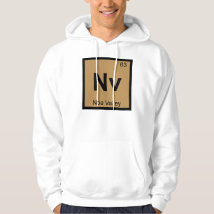 Nv - Noe Valley San Francisco Chemistry Symbol Hoodie
