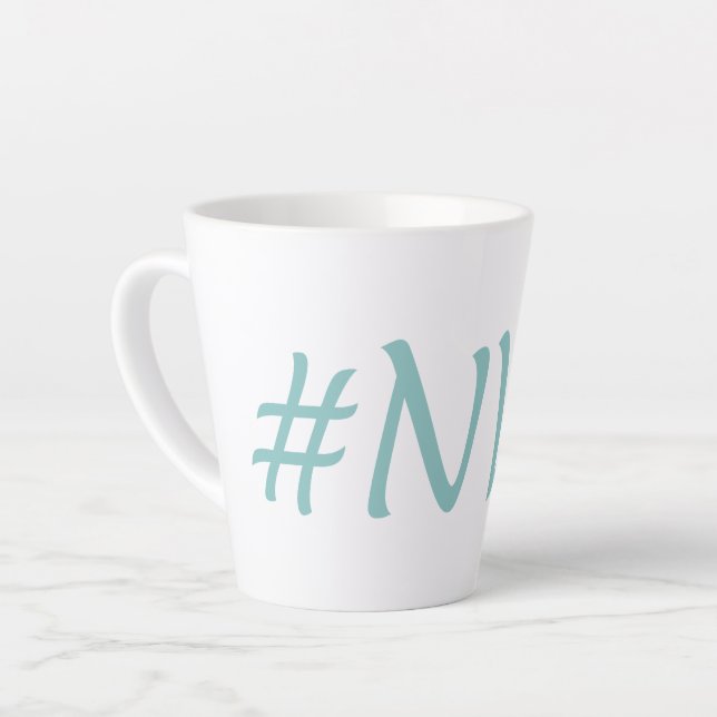 #NVC Nonviolent Communication Empathy & Compassion Latte Mug (Left Angle)