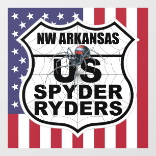 NW Arkansas Chapter - Decal Flag & Logo