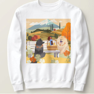 NW AUTUMN finnish lapphund and chow shirts