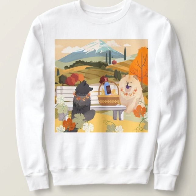 NW AUTUMN finnish lapphund  and  chow shirts (Creator Uploaded)