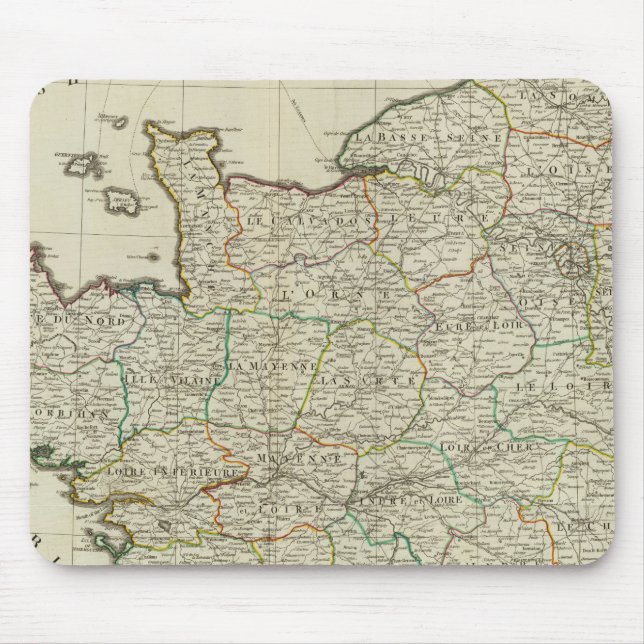 NW France Mouse Pad (Front)