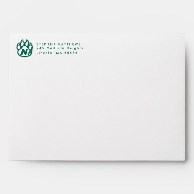 NW Missouri State Graduate Envelope (Front)