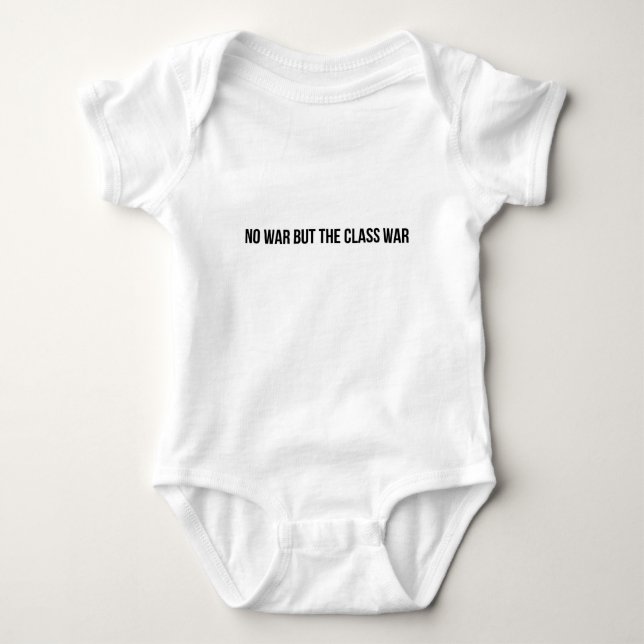 NWBTCW - Communist Socialist Revolution Politics Baby Bodysuit (Front)