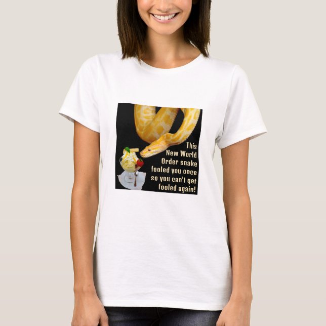 NWO Snake (light) T-Shirt (Front)