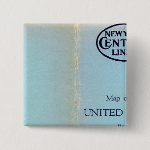 NY Central Lines 15 Cm Square Badge