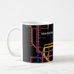 NY-City subway map Coffee Mug