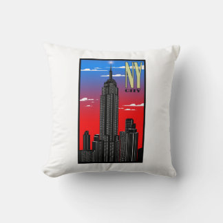 NY Empire State Pillow