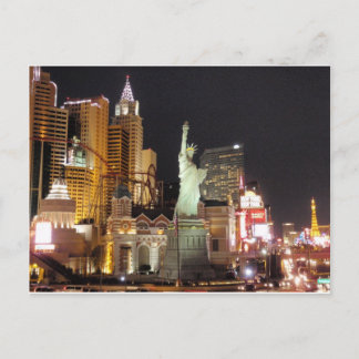 NY, NY - Vegas Postcard