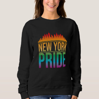 Ny Pride Parade York Rainbow Rainbow Colour Csd Co Sweatshirt