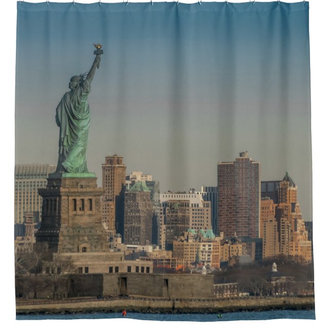 NY Skyline Shower Curtain (Front)
