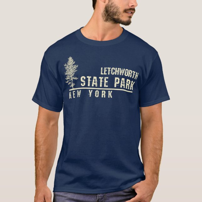 NY Souvenir Gift for Letchworth State Park T-Shirt (Front)