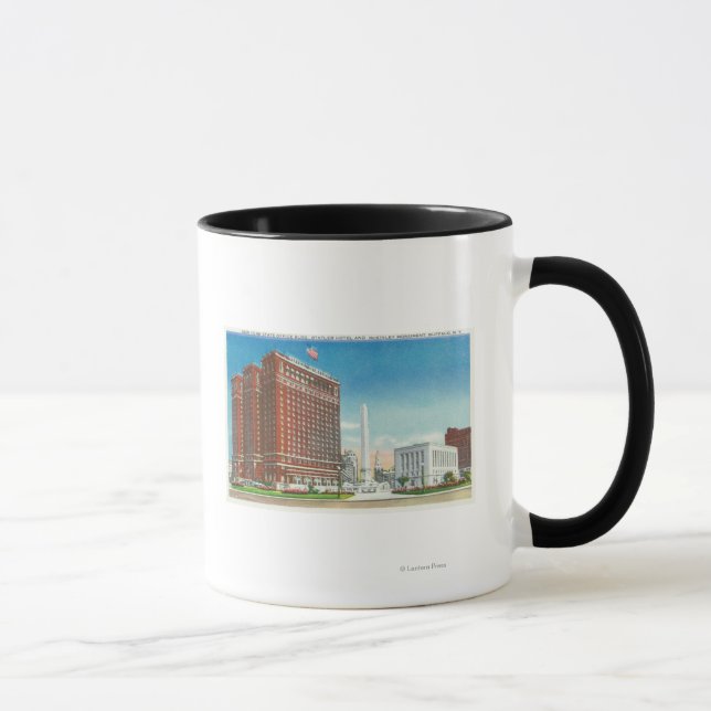 NY State Office, Statler Hotel Mug (Right)