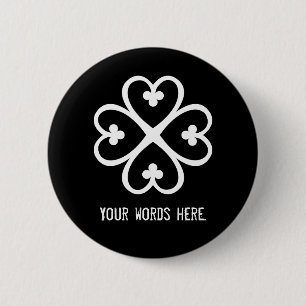 Nyame Dua God's presence and protection 6 Cm Round Badge