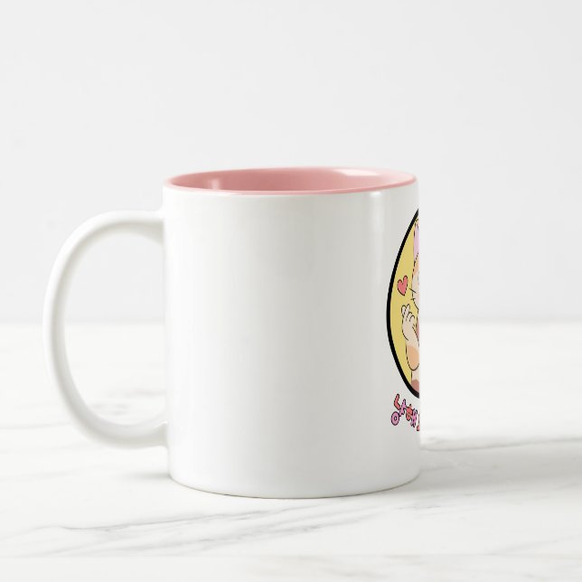 Nyanghaeyo Love |  Two-Tone Coffee Mug (Left)
