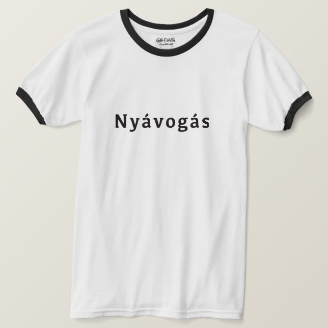 Nyávogás T-Shirt (Design Front)