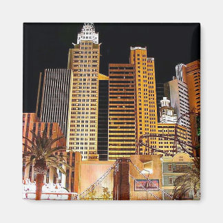 NYC at Night-Magnet Magnet