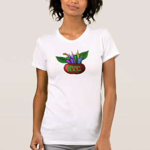 NYC big apple t-shirt design