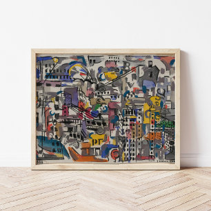 NYC Bird’s Eye View Joaquín Torres-García Poster