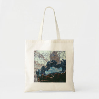 NYC Bryant Park Merry Go Round Photo Tote Bag