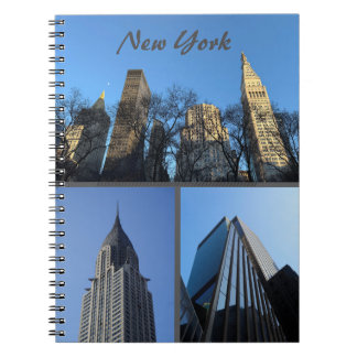 NYC Buildings Spiral Photo Notebook