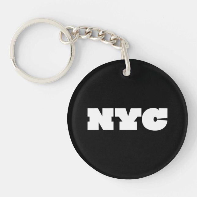 NYC Classic Key Ring (Front)