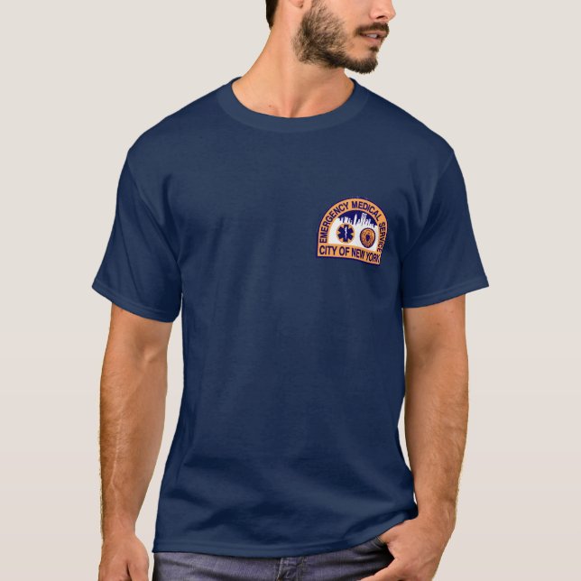 NYC EMS Coney Island T shirt (Front)
