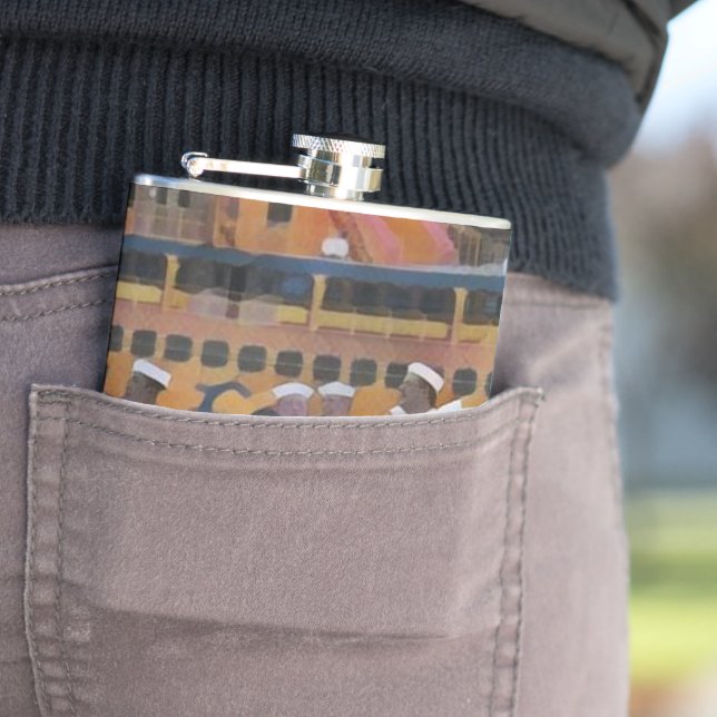 NYC Fleet Week Hip Flask (In Situ)