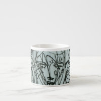 NYC Graffiti Photo Espresso mug by Brad Hines