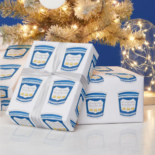 NYC Greek Diner Bodega Coffee Happy to Serve You  Wrapping Paper