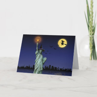 NYC Halloween Greeting Card
